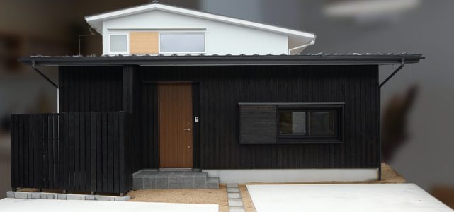 モデルハウスの外観