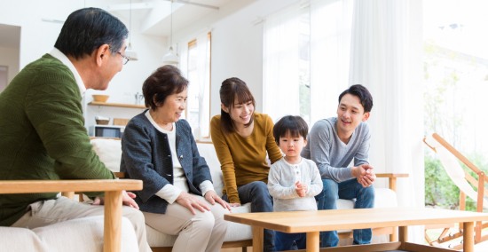 家族をつなぐ建替え