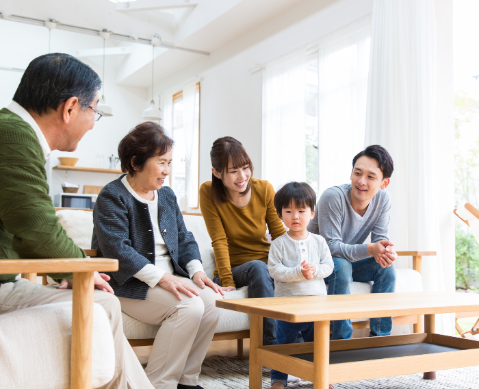 家族をつなぐ建替え