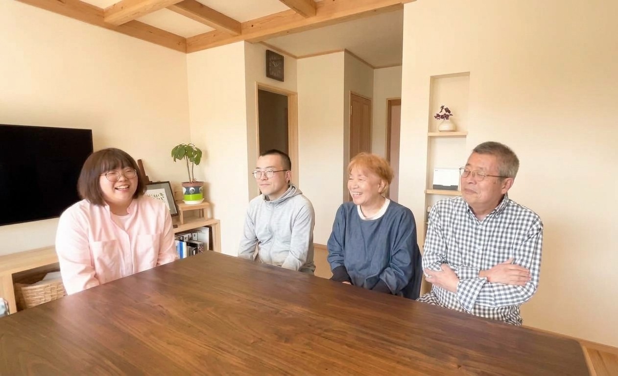 「二世帯って大丈夫かな」から最高の距離感に。福島で実家リノベ大成功。 アイキャッチ